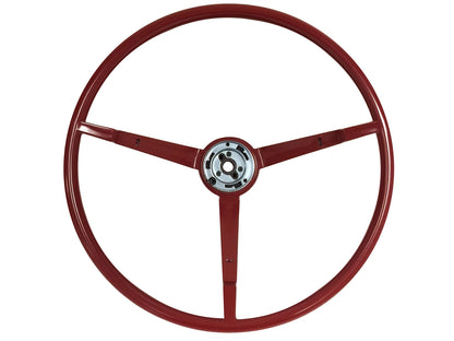 1963-64 Ford Reproduction Red Steering Wheel