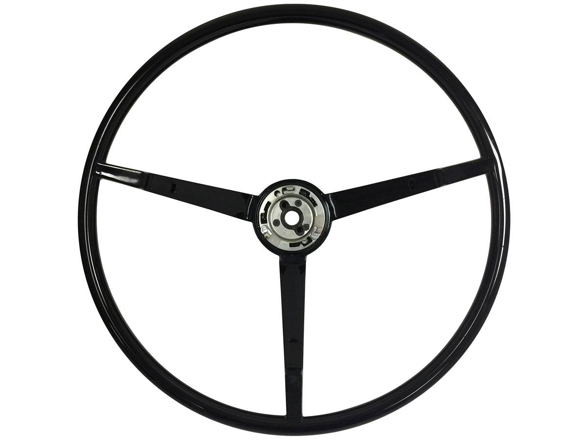1965 - 1966 Ford Reproduction Black Steering Wheel