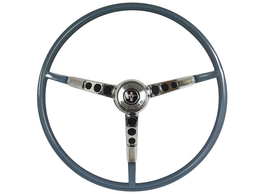 1965 Ford Mustang Blue Steering Wheel Kit