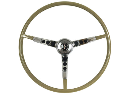 1965-1966 Ford Mustang Ivy Gold Steering Wheel Kit