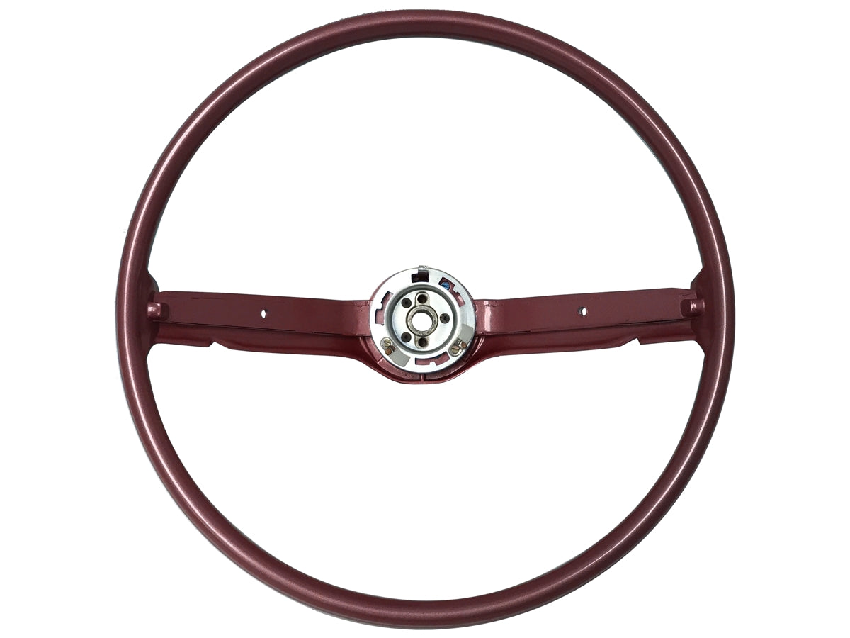 1968 1969 Ford Mustang Steering Wheel OE Red