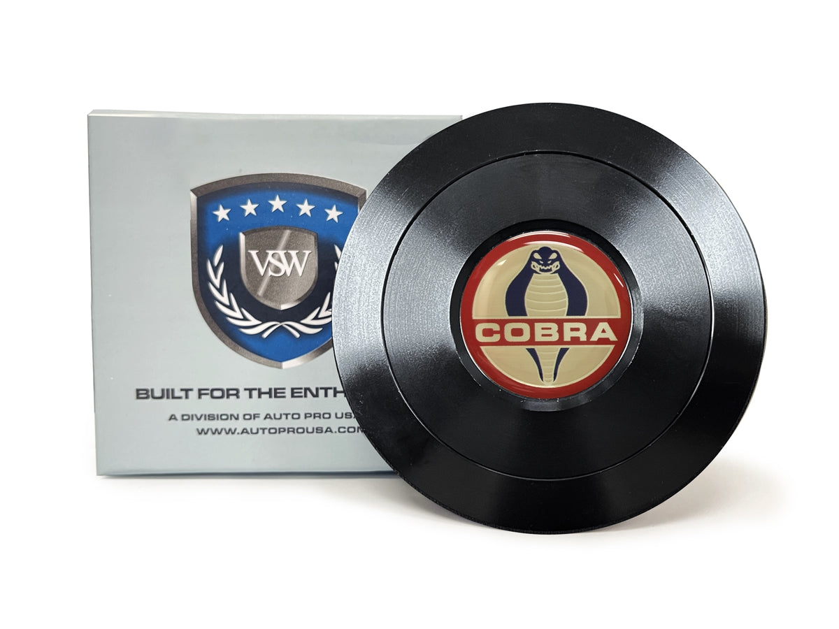VSW S9 Premium Black Horn Button Cobra