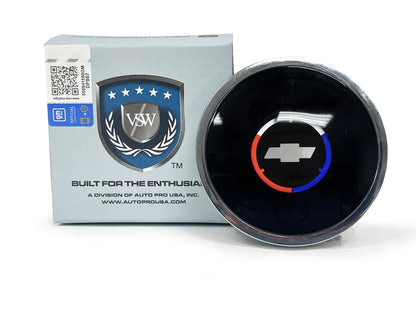 VSW S6 Deluxe Chevy Tri Color Bow Tie Horn Button