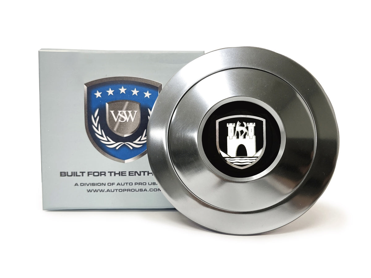 S9 Premium Horn Button Castle Emblem