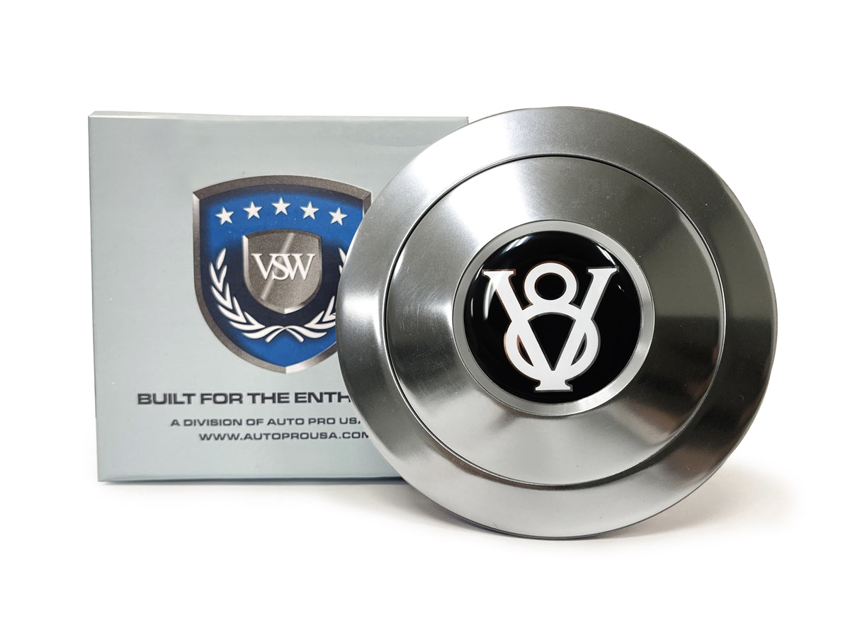 S9 Premium Horn Button Hot Rod V8 Emblem