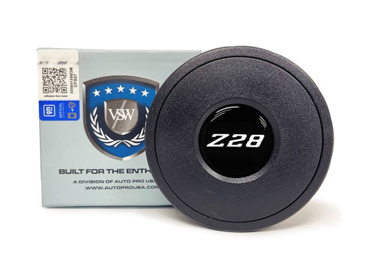 Auto Pro USA Camaro White Z28 Horn Button 9 Bolt